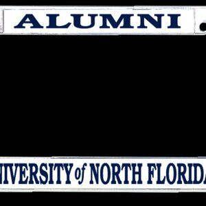 University of North Florida Alumni Metal Tag Frame (Officially Licensed Product)